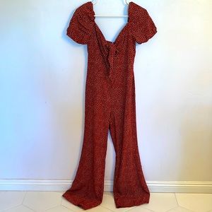 Rust Jumpsuit